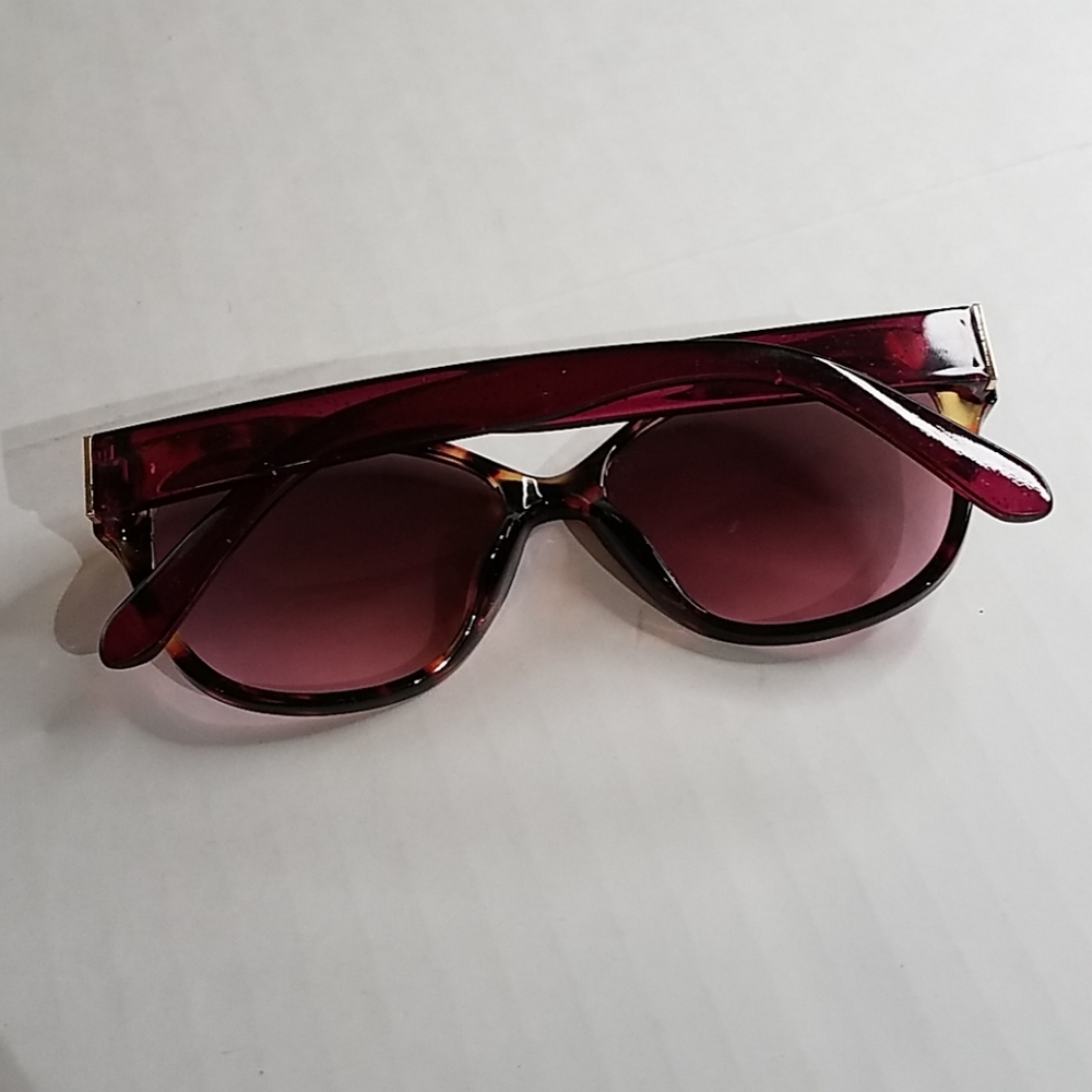 Raspberry glitter tortoise shell frames SG1 - Picture 3 of 6